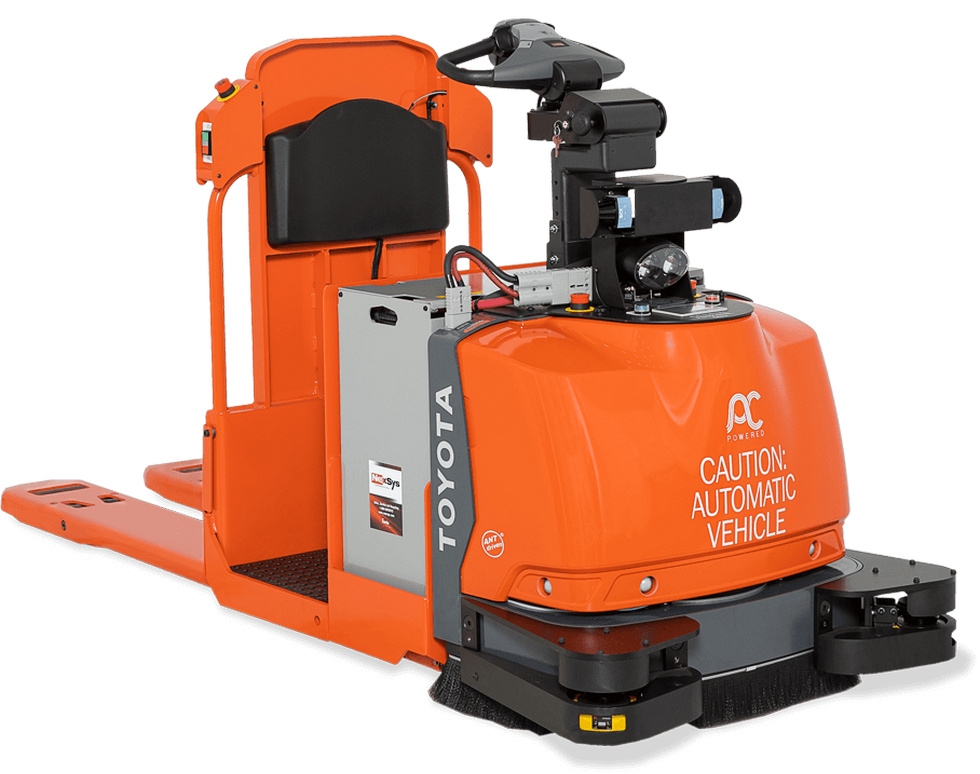 Center-Controlled Rider Automated Forklift by Toyota Material Handling Group