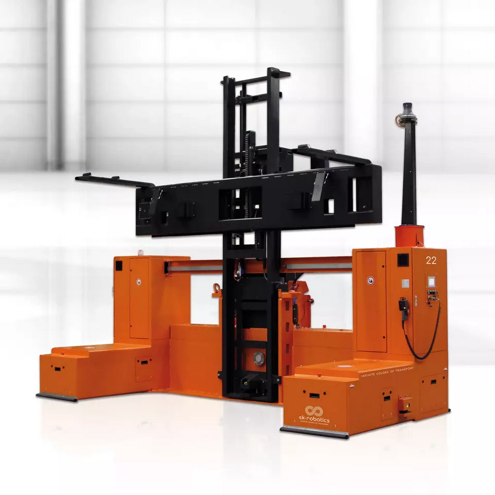 Four Way Forklift: Custom Move by EK Robotics